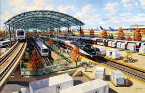 Train station